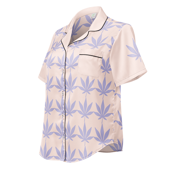 Chic Leafy Dreams Women's Pajama Top product image (1)