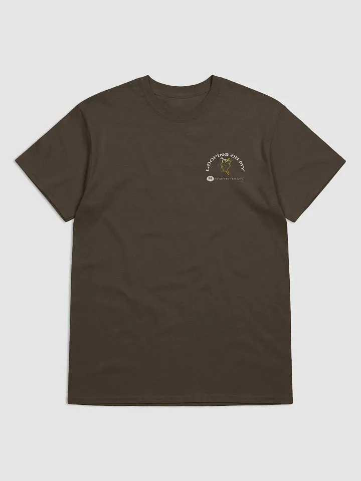 Looping On My Nordhavn - T-Shirt - Dark Shirt w/White Logo product image (2)