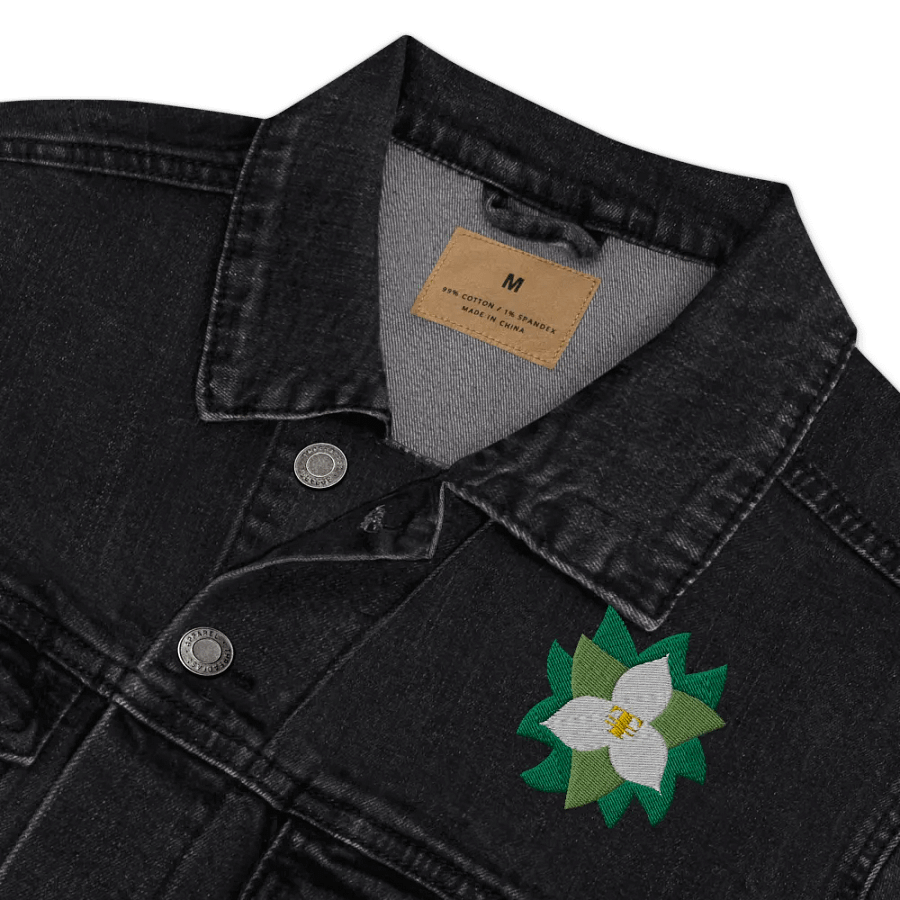 Trilliumnaire™ Embroidered Denim Jacket product image (5)