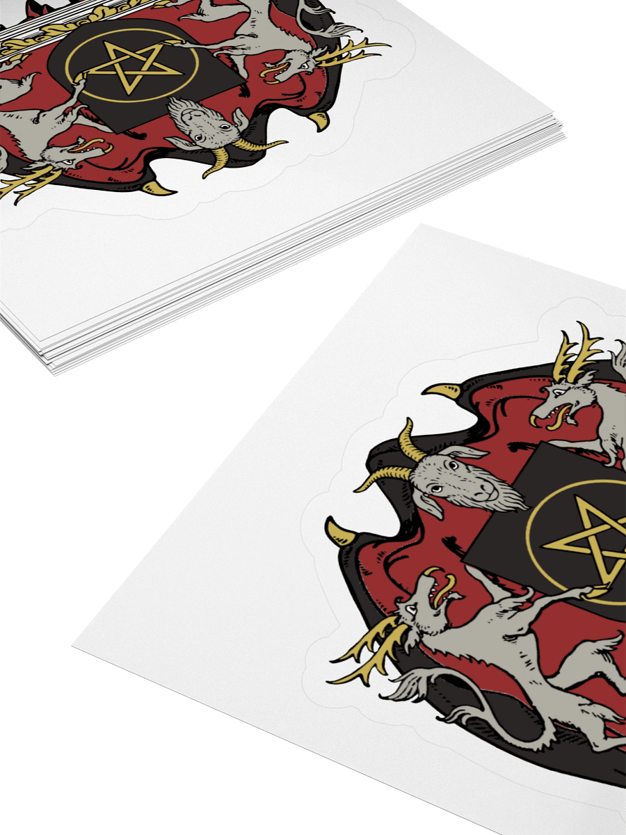 The Sigil of the Abyss Kiss Cut Sticker product image (4)