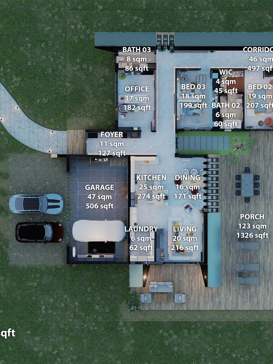 A Frame House 035 - Drawings\Blueprints CAD + PDF - Metric + Imperial product image (3)