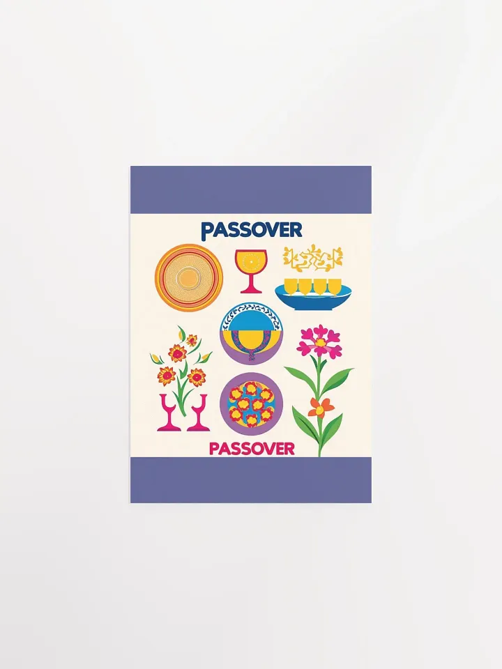 Vibrant Passover Celebration Poster product image (8)
