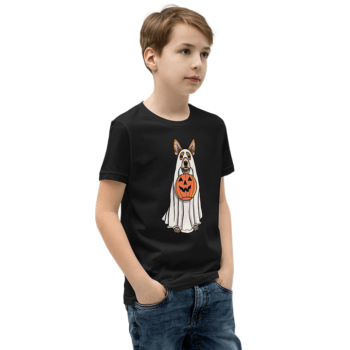 Halloween Australian Cattle Dog(Red Heeler 2) Youth T-Shirt product image (6)