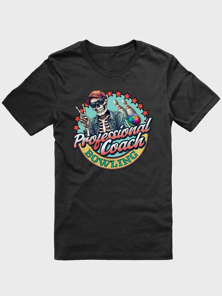 Professional Coach Skeleton Bowling T-Shirt product image (1)