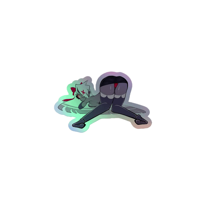 Demon Girl Sticker Holographic product image (1)