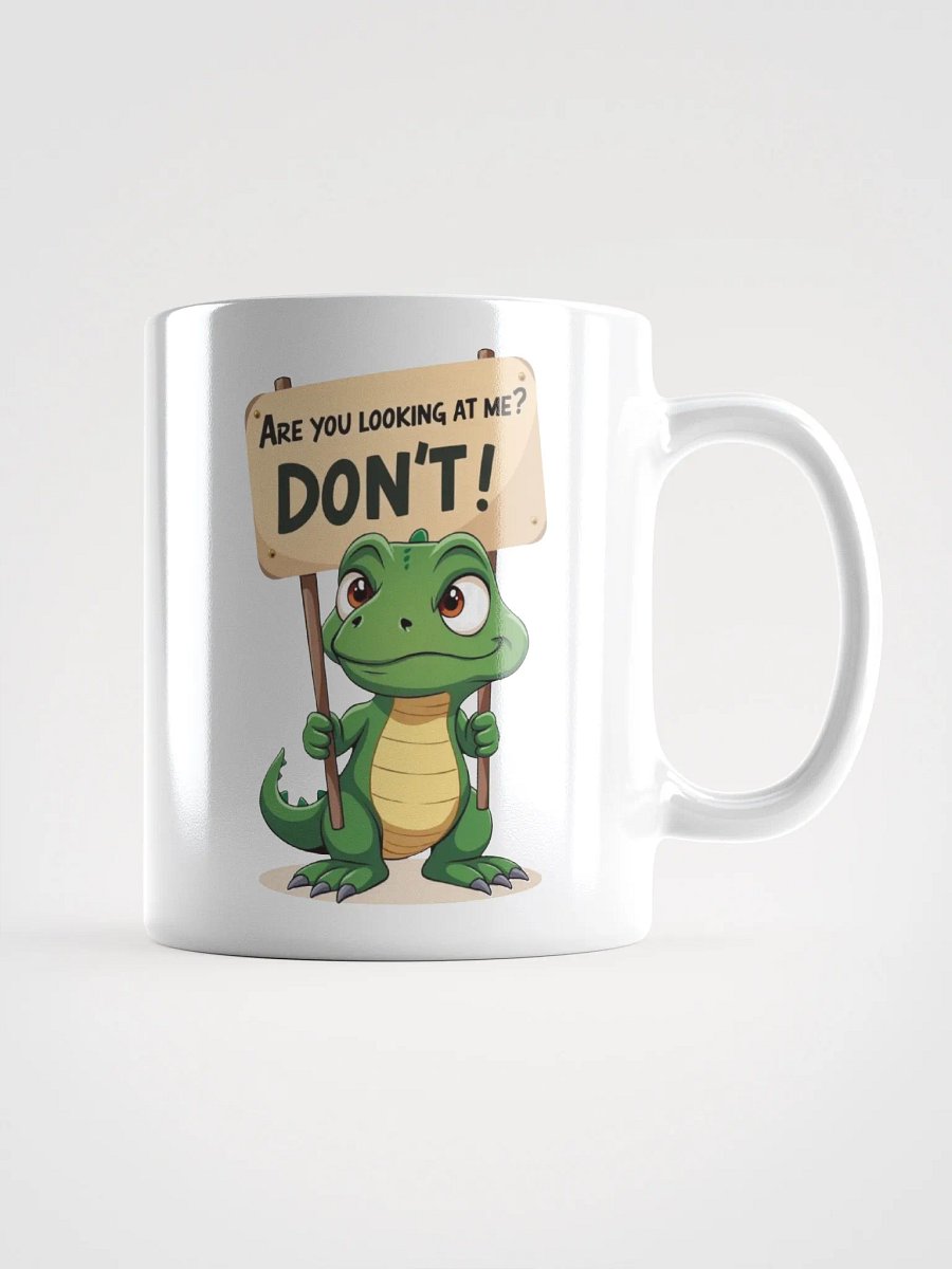 Don’t Look Dinosaur Mug product image (2)