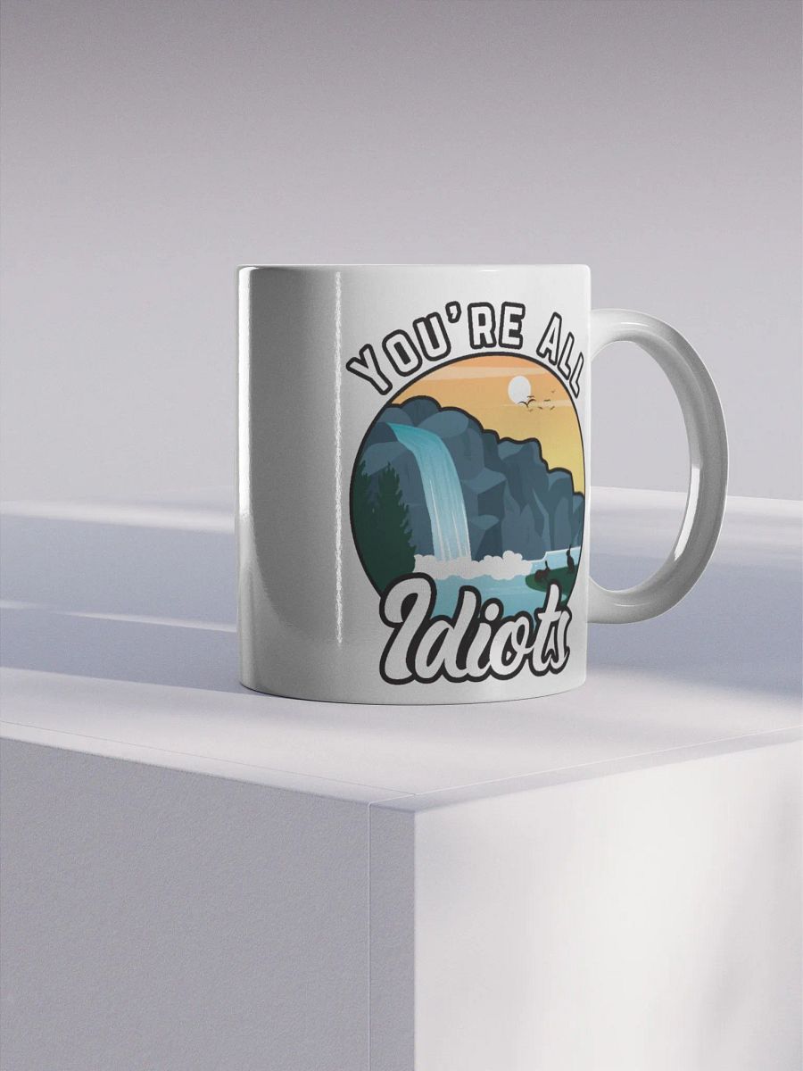You're All Idiots Vintage Mug product image (4)