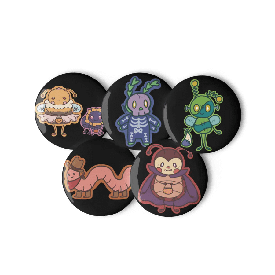 Trick or Treat Gang Buttons! product image (11)