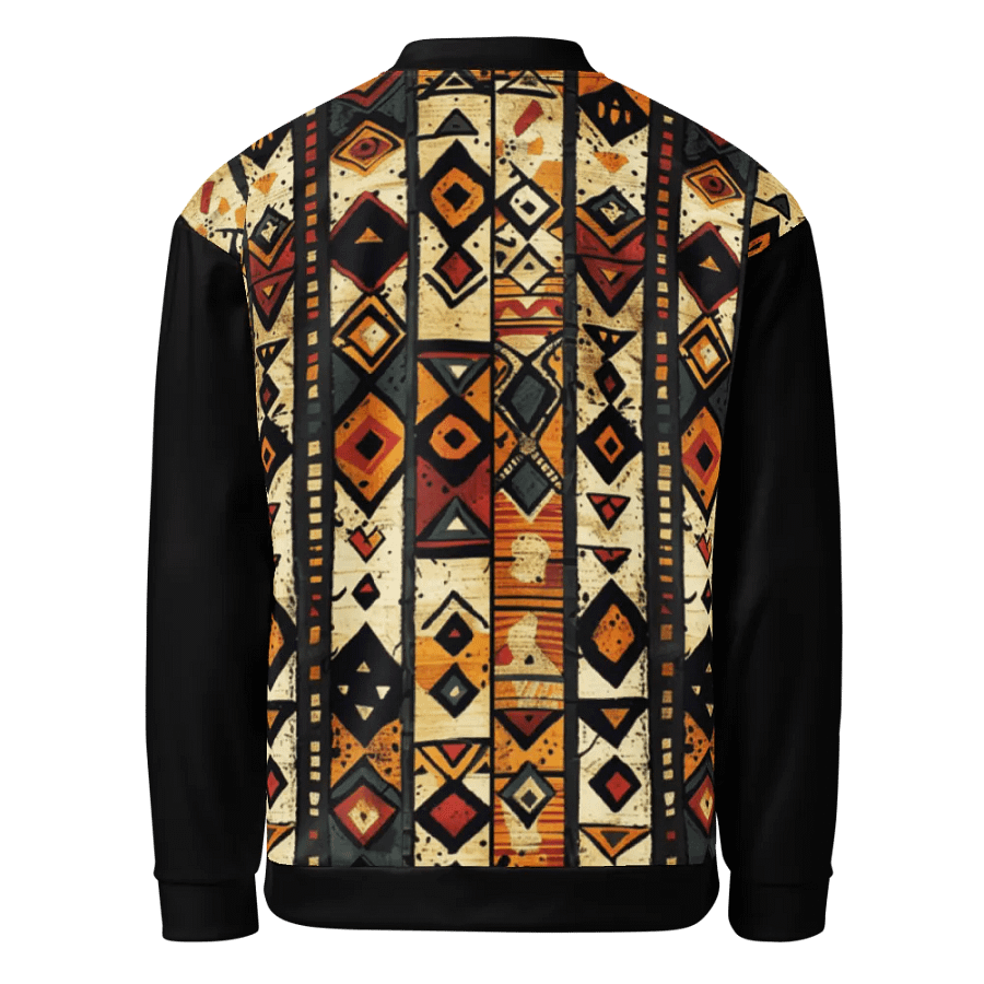 African Tribal Fusion All-Over Print Bomber Jacket product image (3)