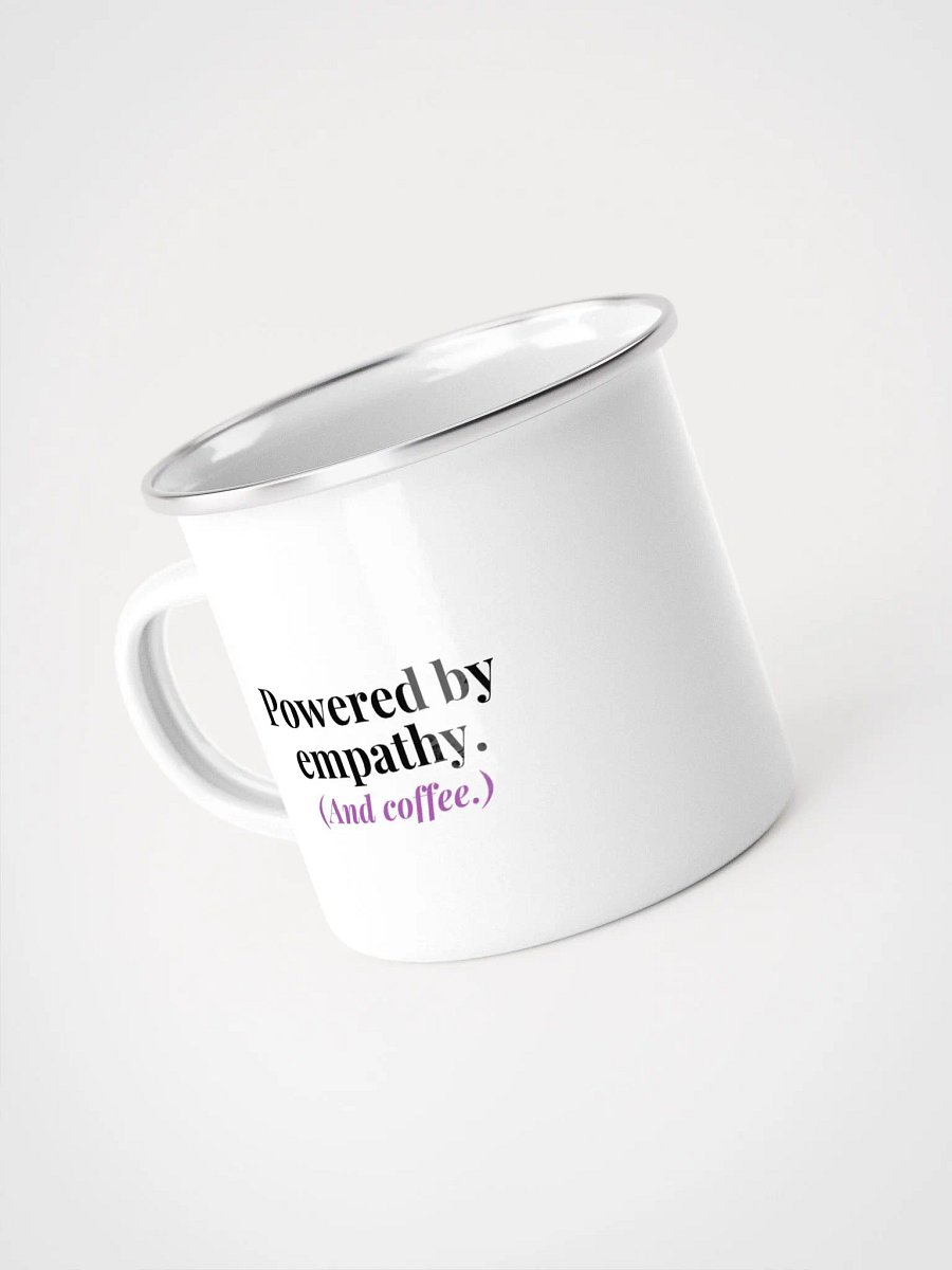 Support Human Coffee Enamel Mug product image (2)