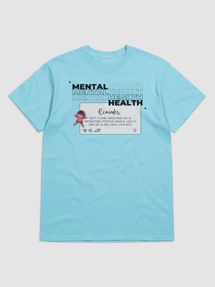 Mental Health Awareness Heavyweight Shirt - Light/Bright product image (1)