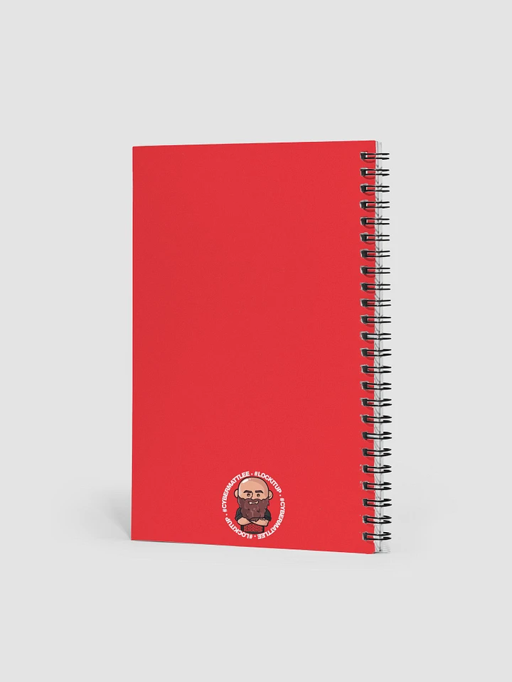#LOCKITUP - Notebook (Red) product image (2)