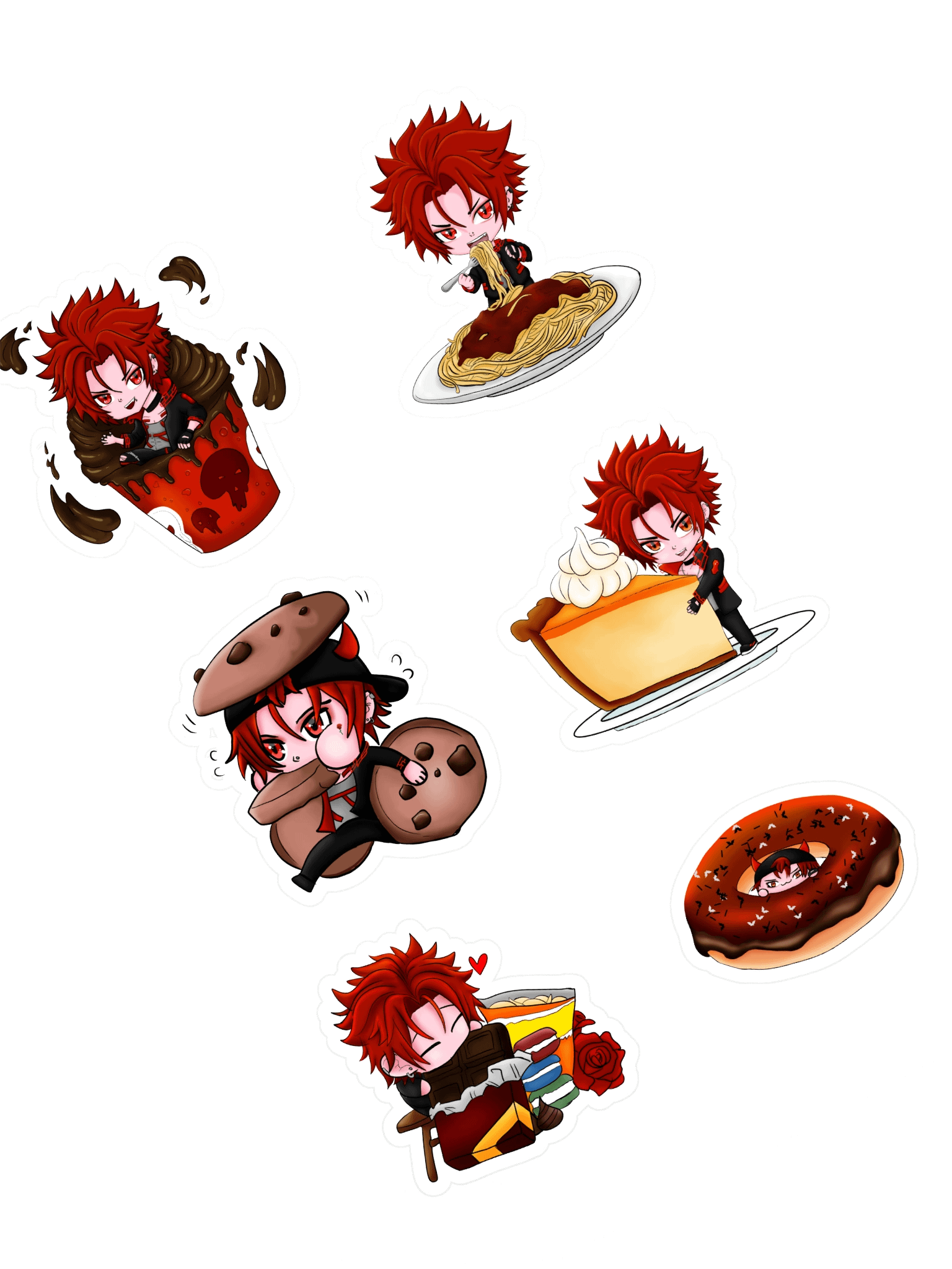 Jozzer Snack Pack - Sticker Sheet product image (1)