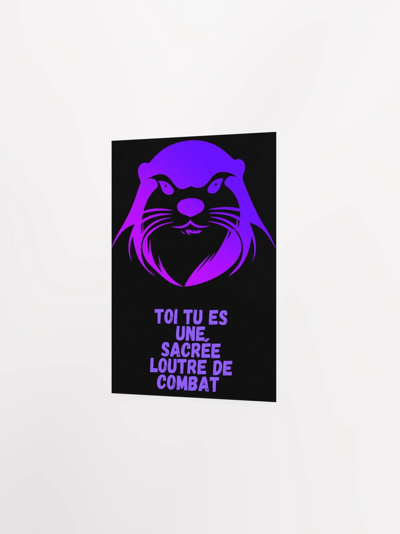 Poster Loutre de combat product image (3)