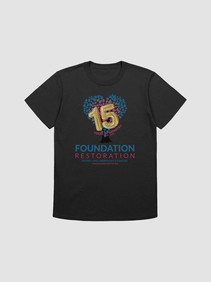 15 Years of Ministry Commemorative T-Shirt product image (3)