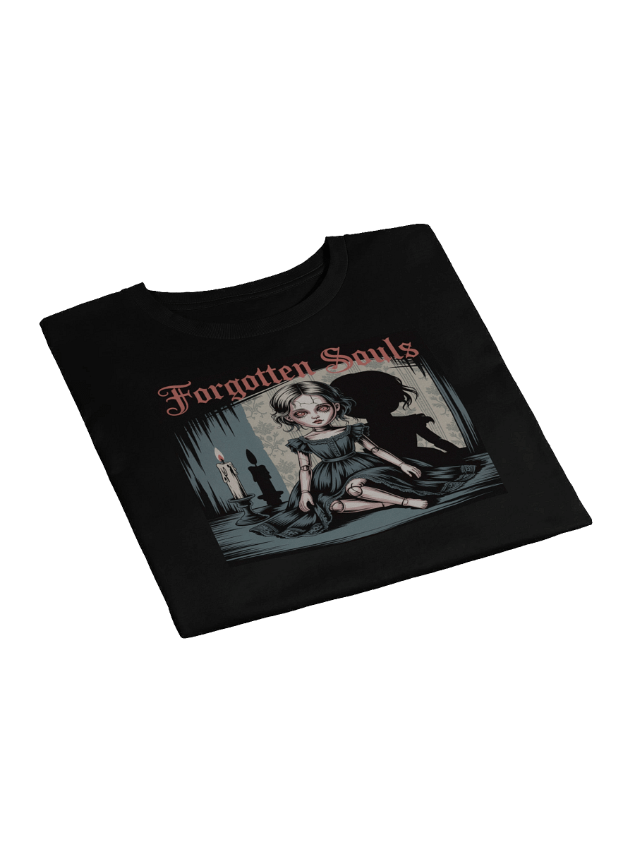 Midnight Veil Designs Gothic Women's Crop Top - Forgotten Souls Black product image (3)
