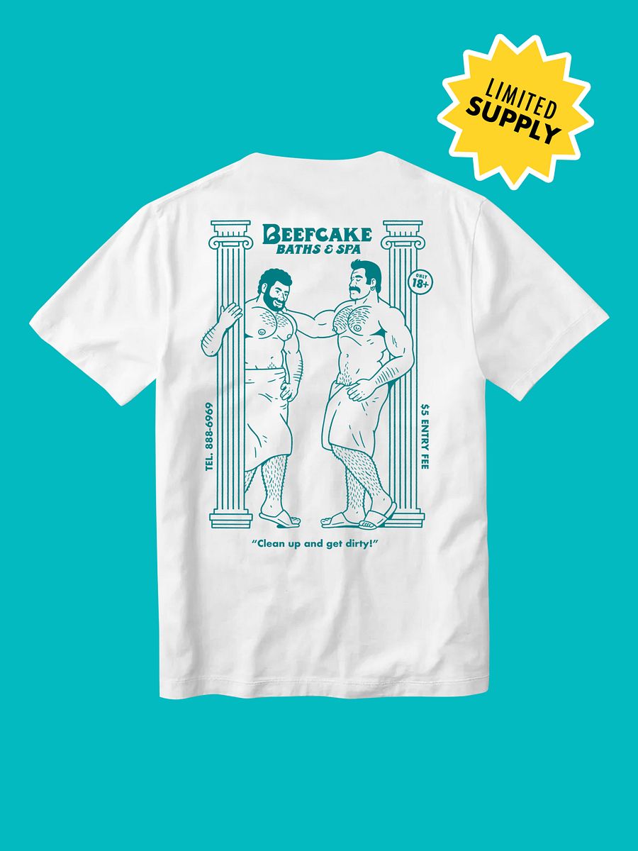BEEFCAKE Baths & Spa Tee product image (3)