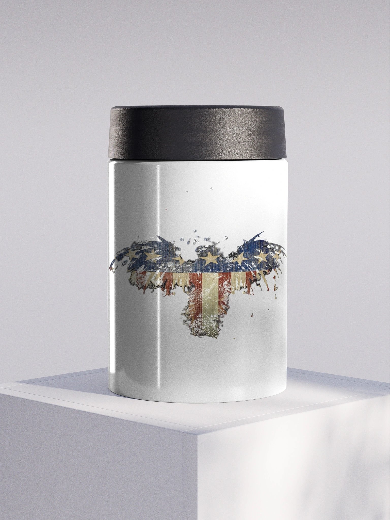 Patriotic Eagle Stainless Steel Koozie product image (1)