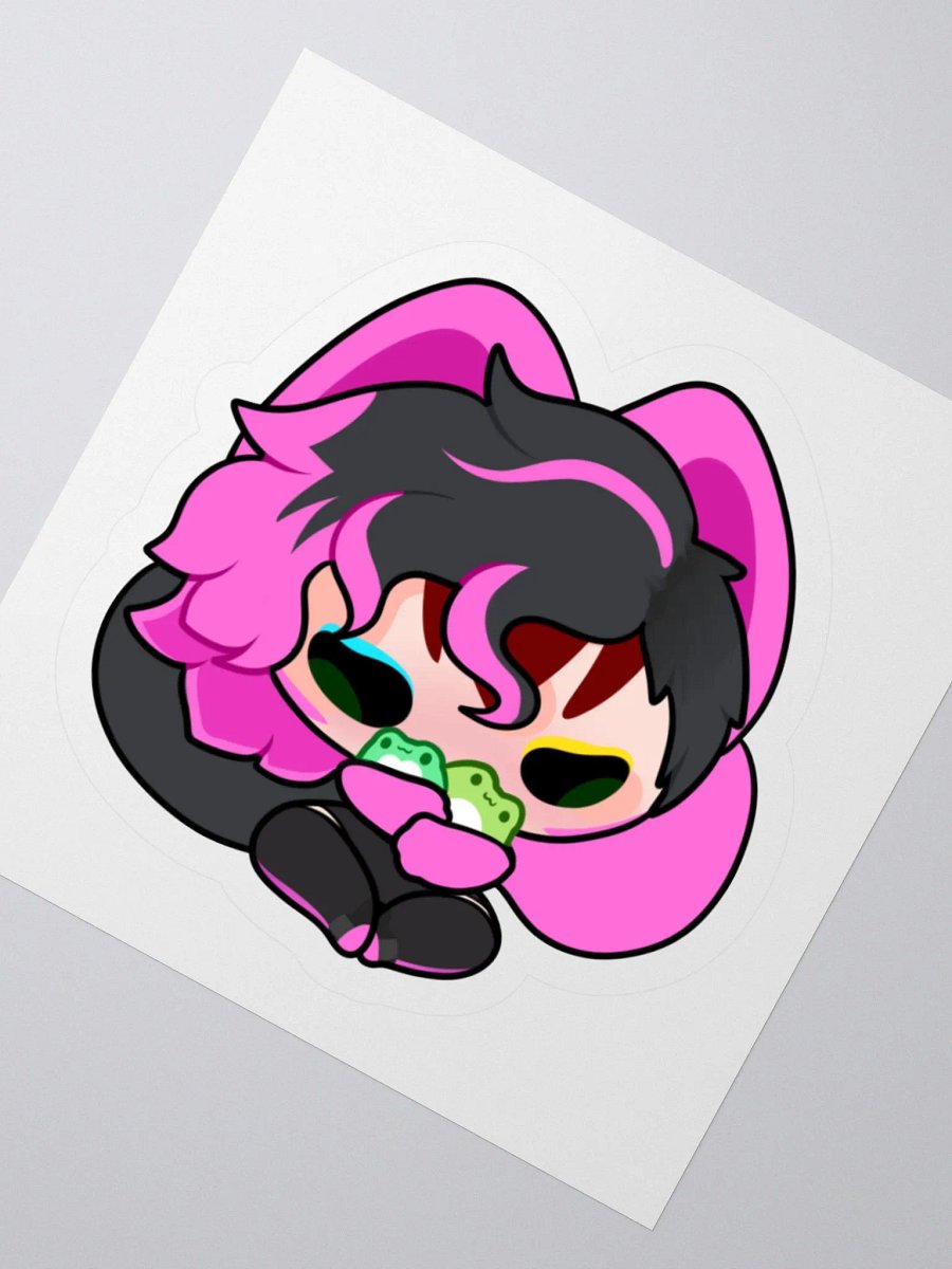 Mega - Pink Sticker product image (2)