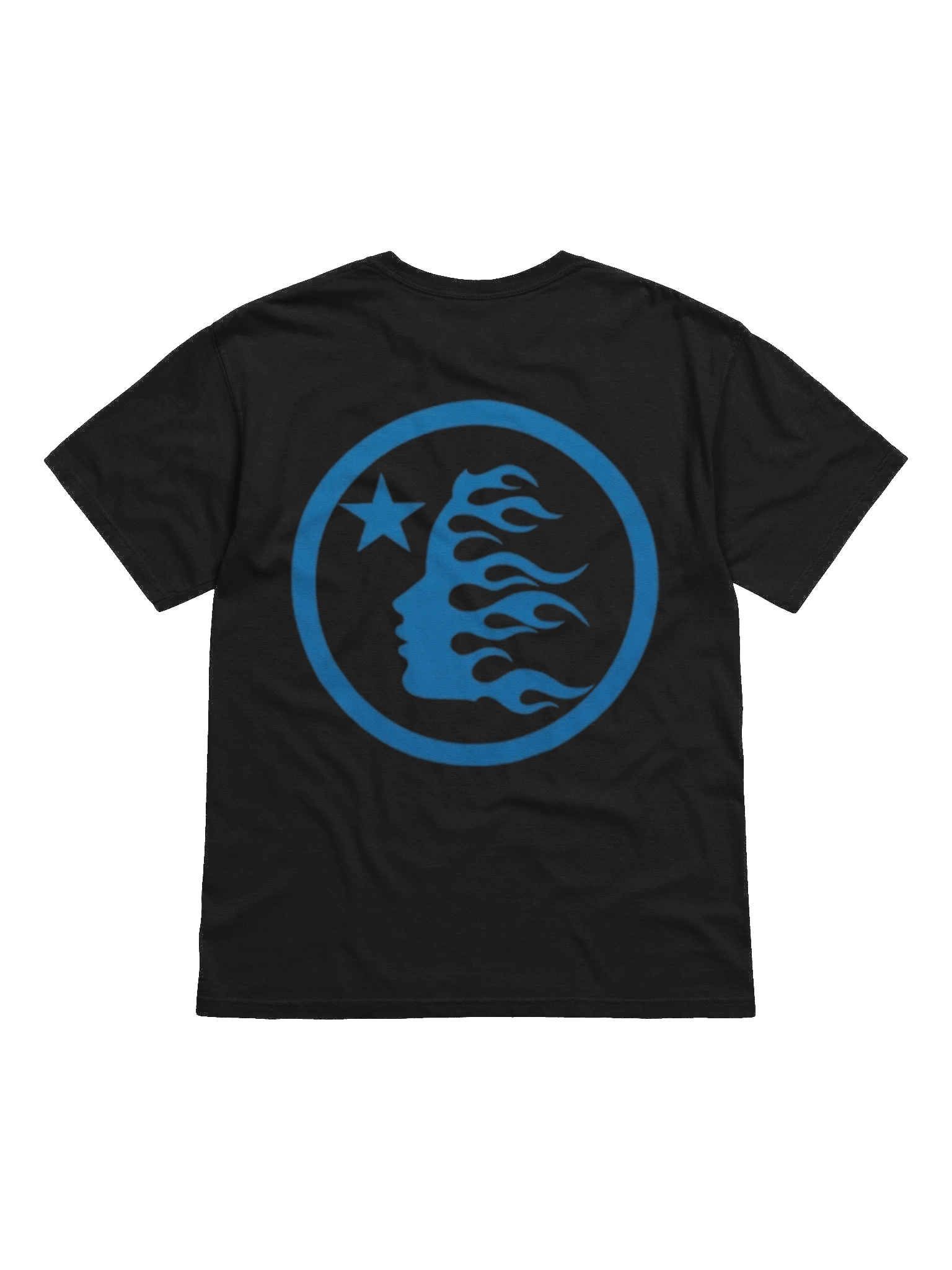 Hellstar Classic T-shirt (Regular Print) Black/Blue product image (2)