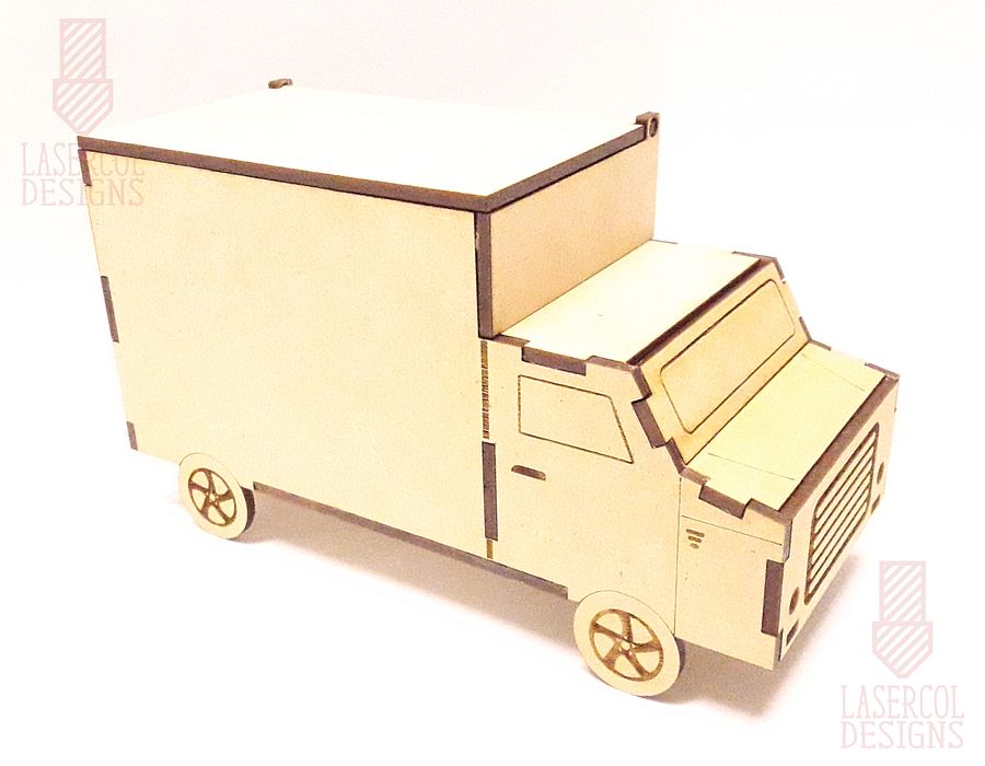 Box Car - Laser Cut Files product image (6)