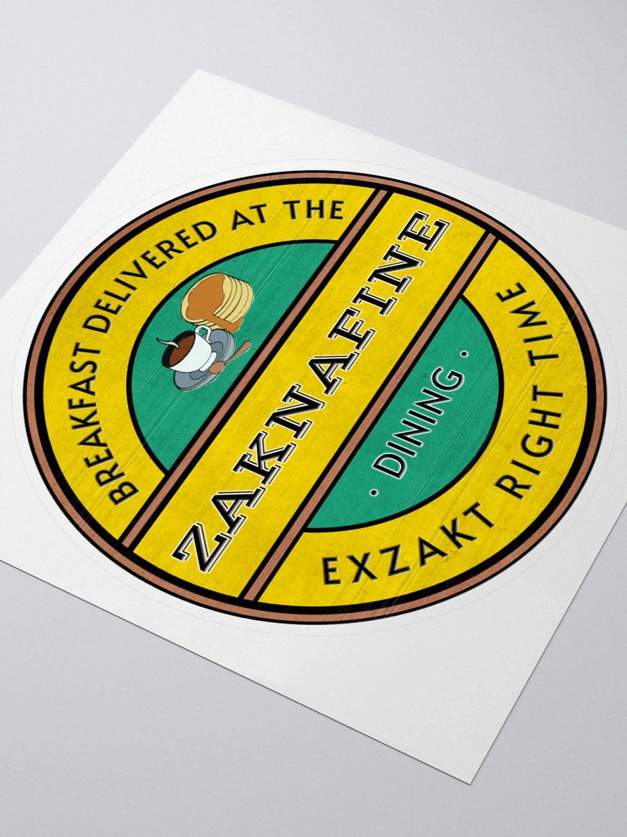 Zaknafine Dining Sticker product image (3)
