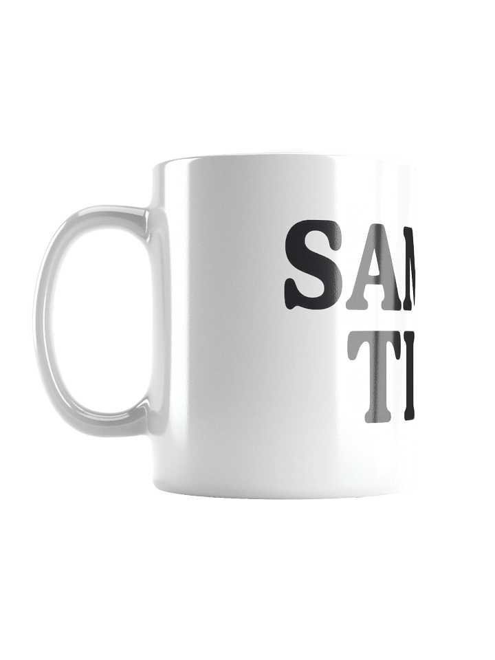 Sample Time White Glossy Mug product image (3)