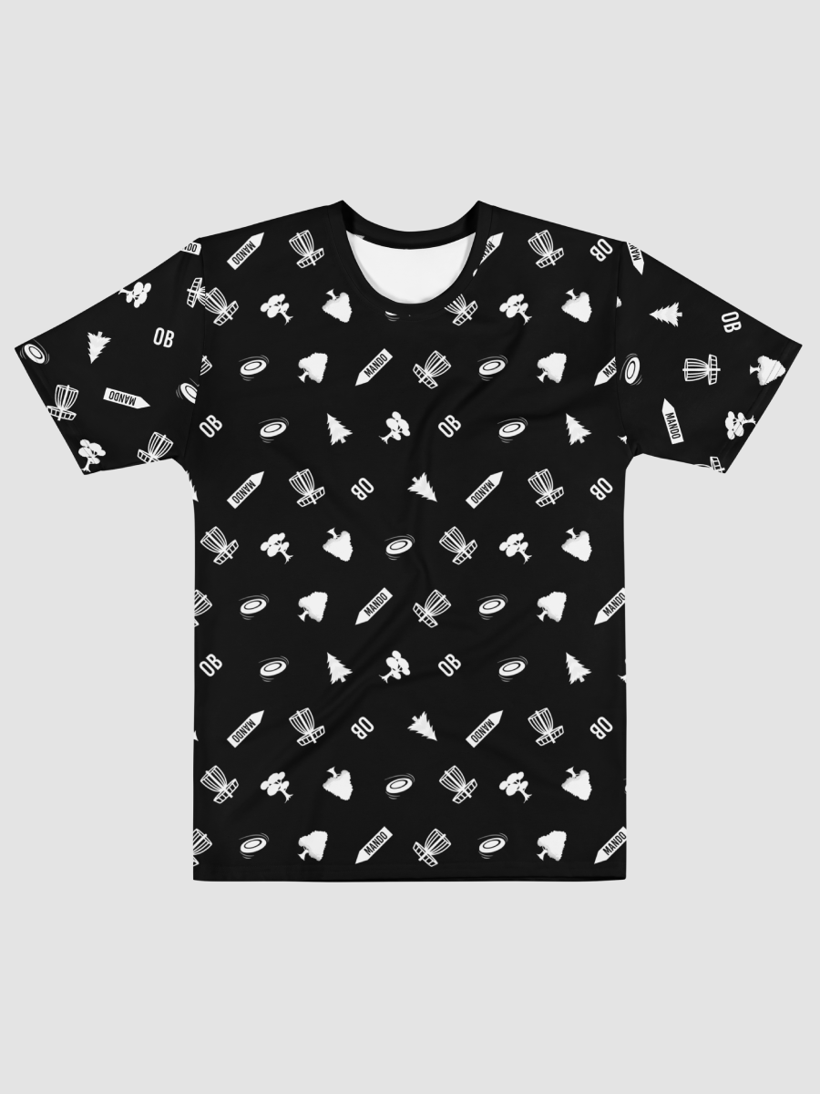 All-Over Print disc-golf Crew Neck T-Shirt product image (2)