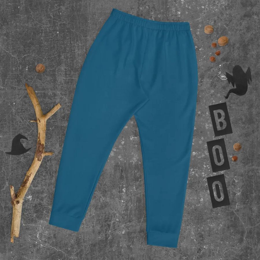 Plain Dark Blue True Summer Recycled Polyester Premium Men's Joggers by Treasure Pie product image (8)