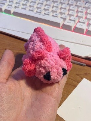 Axolotl Keychain product image (3)