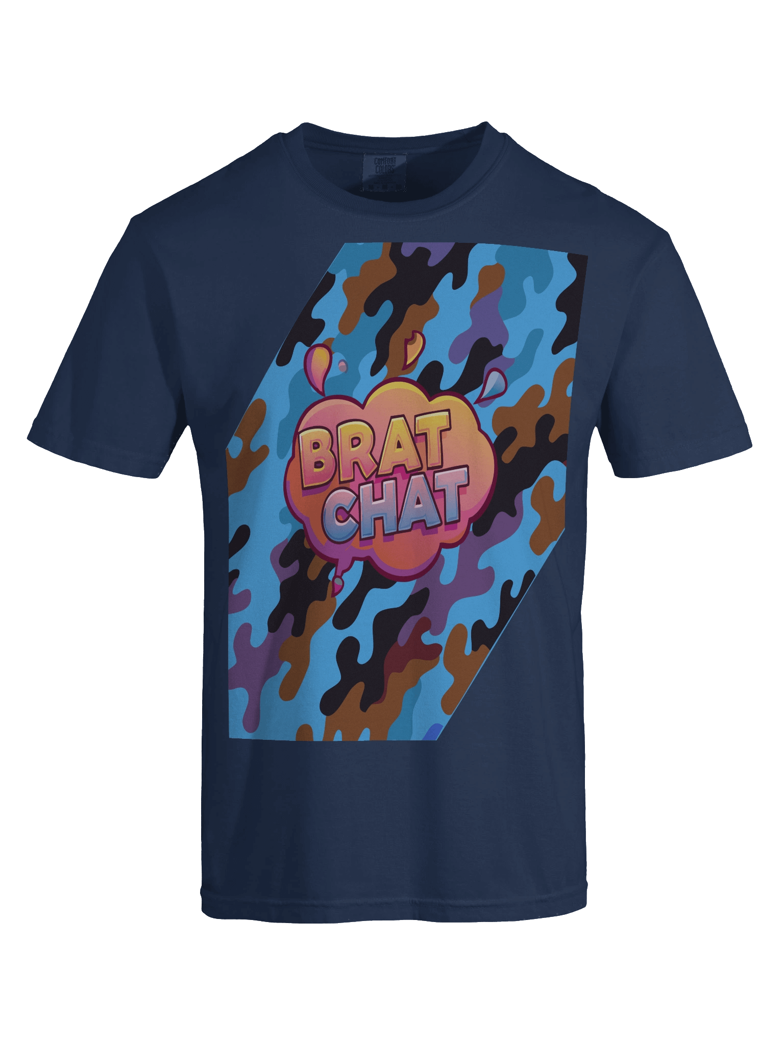Brat Chat Camo Logo Tee product image (7)