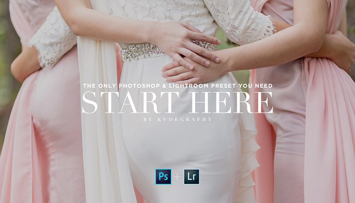START HERE V2 : 1-Click Preset for Lightroom and Photoshop product image (1)