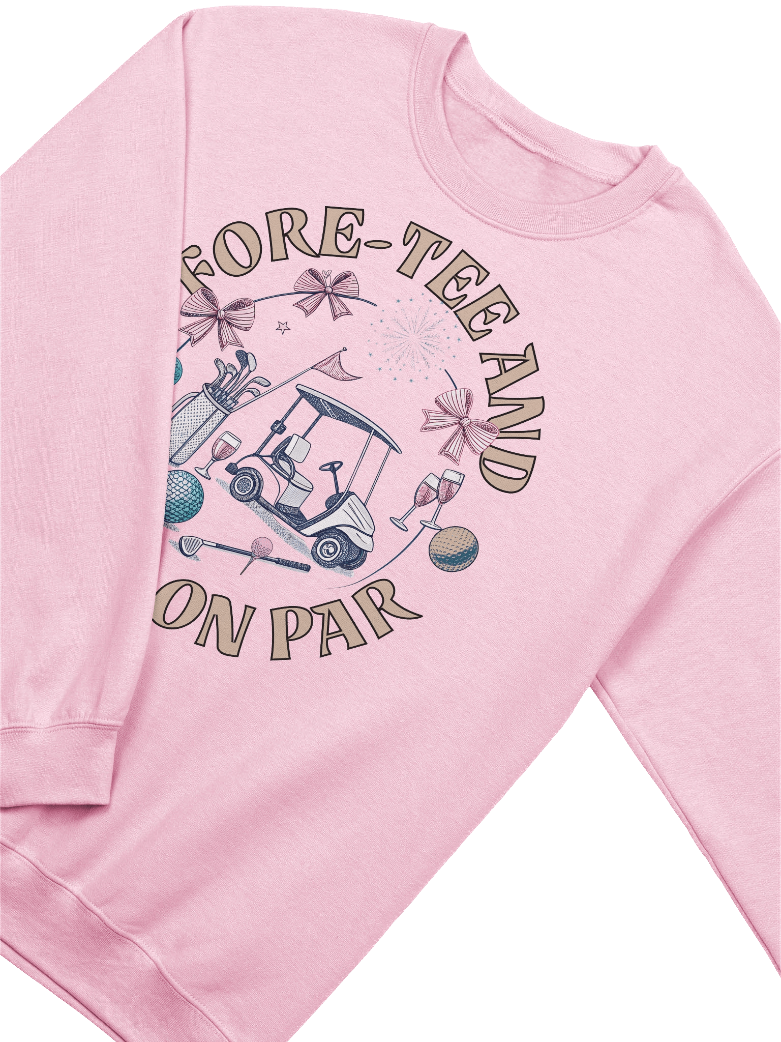 Fore Tee And Still On Par Golf Celebration Classic Sweatshirt product image (18)