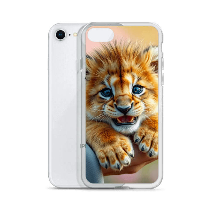 Lion Cub Blue Eyes iPhone Case product image (51)