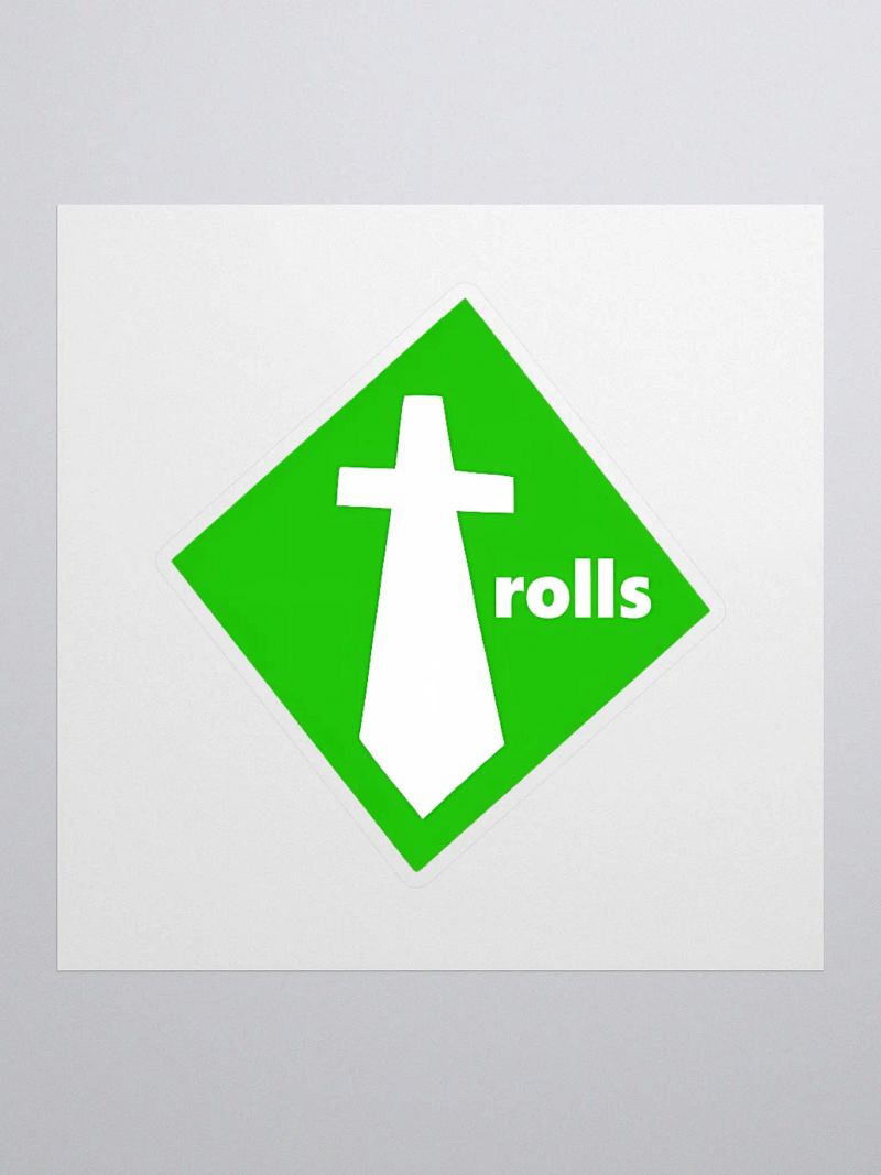 Mods are Trolls Kiss Cut Stickers