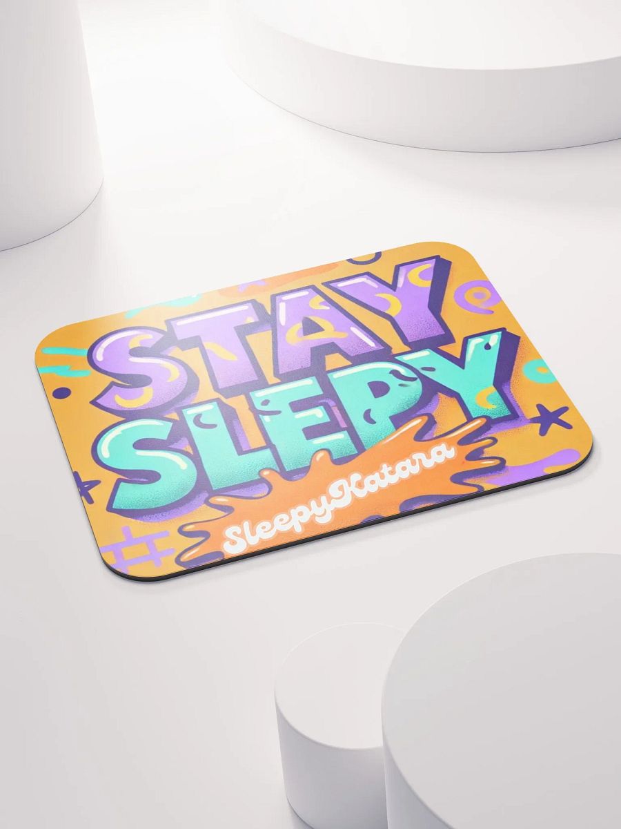Stay Sleepy Splat Mousepad product image (5)