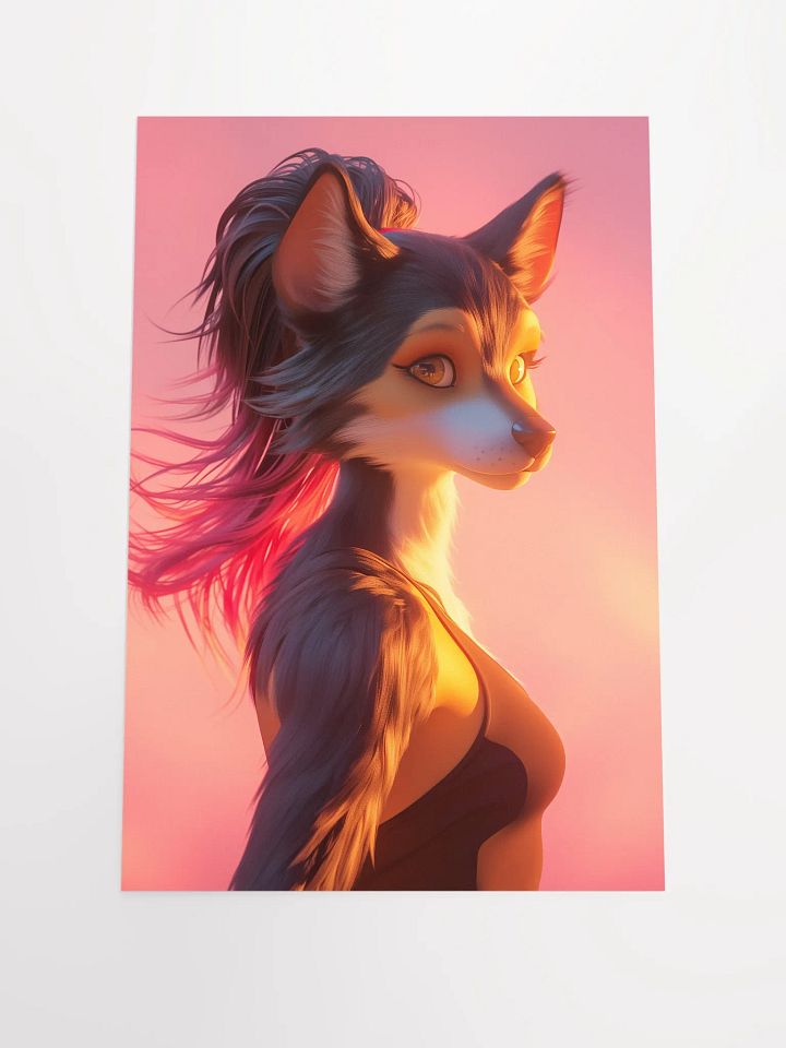 Sunset Contemplation Matte Poster product image (1)