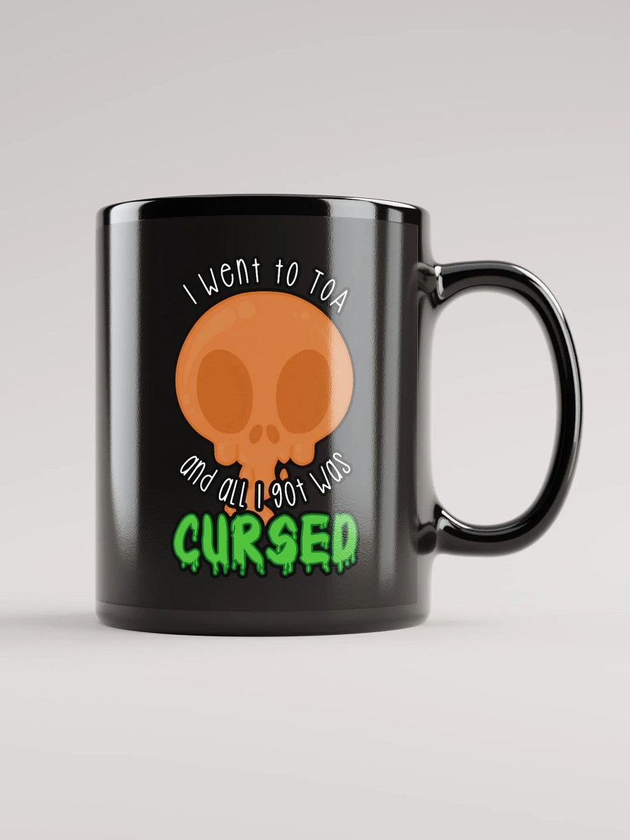 All I Got Was Cursed - Druid - Black Glossy Mug product image (1)
