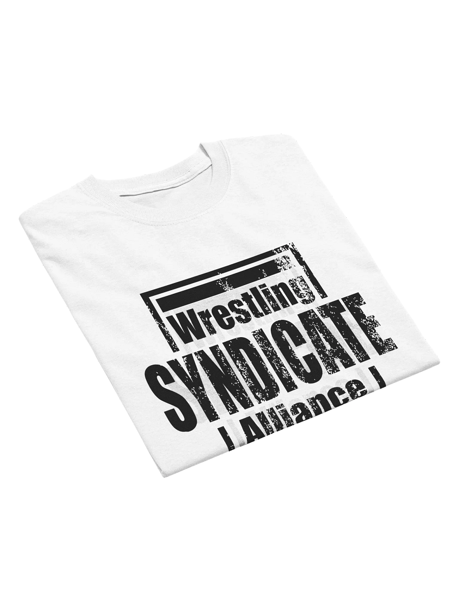 Syndicate Wrestling Alliance Black Logo Graphic Tee product image (4)