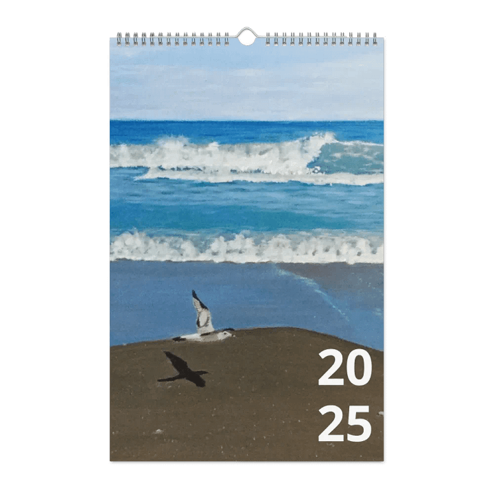 Ocean Inspired Art Calendar 2025 - Dive Into A Year Of Coastal Beauty product image (1)