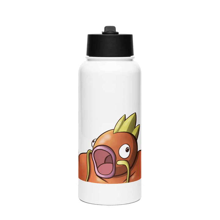 Flexi Magi Stainless: 32 oz Straw Lid Water Bottle product image (1)