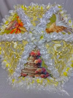 Custom Yellow Wedding Parasol product image (3)