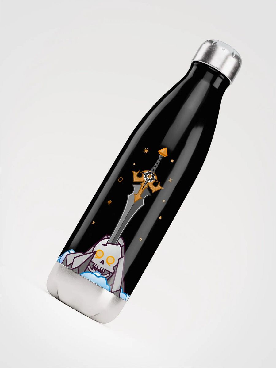 Sword in the Skull - Argent Variation - Water Bottle [Stainless Steel] product image (4)
