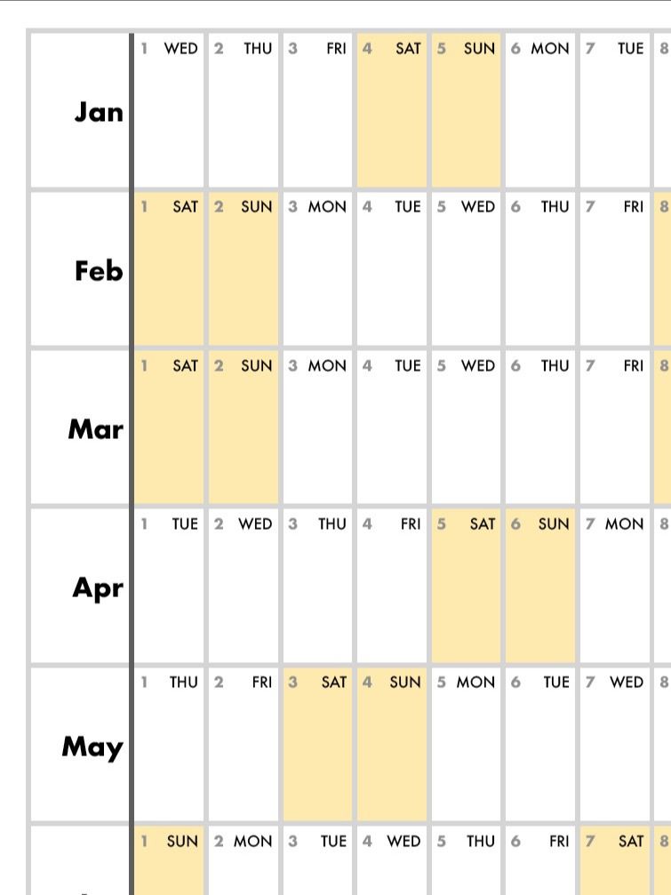 2025 Simple Yearly Planner (download) product image (1)
