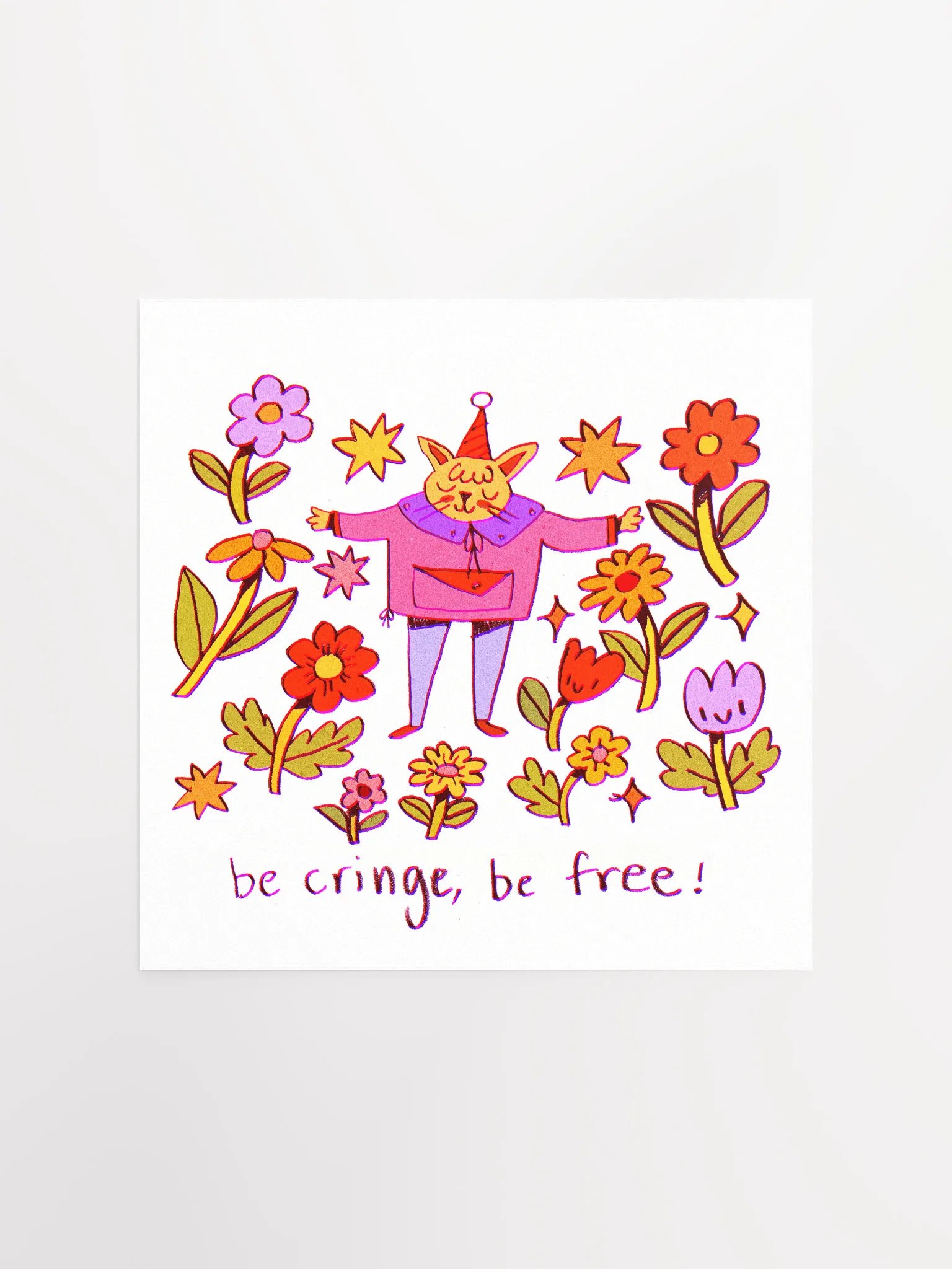 Be Cringe, Be Free Print product image (2)