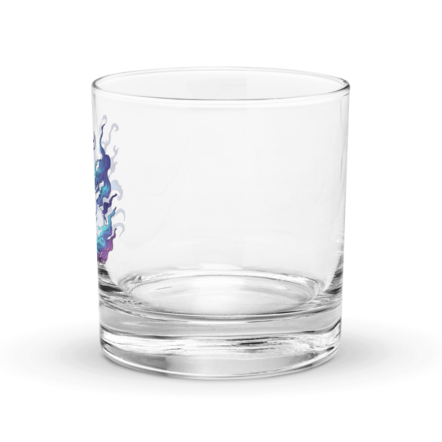 Mystical Moon Fox Rocks Glass product image (2)