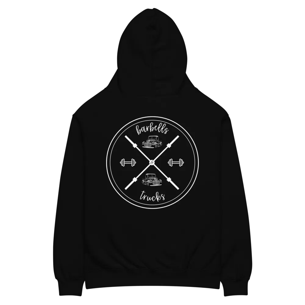 Barbells & Trucks X Emblem Unisex Hoodie product image (2)
