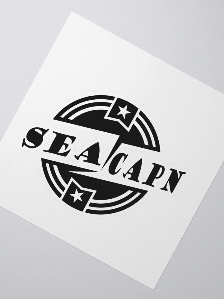 SeaCapn Logo Sticker product image (6)
