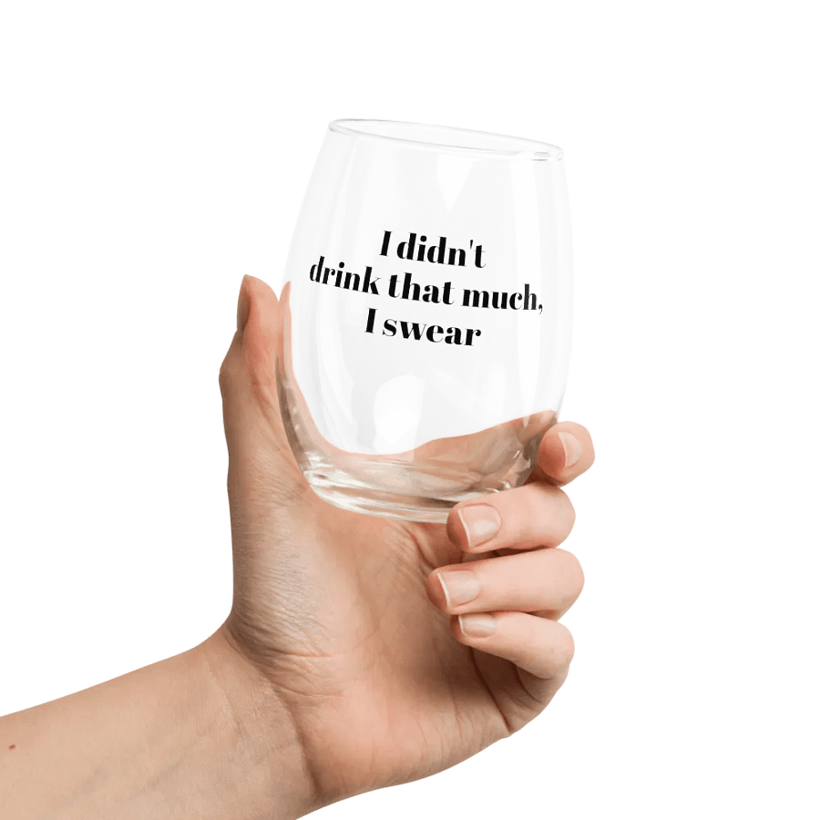 Black Out Baby Wine Glass product image (11)
