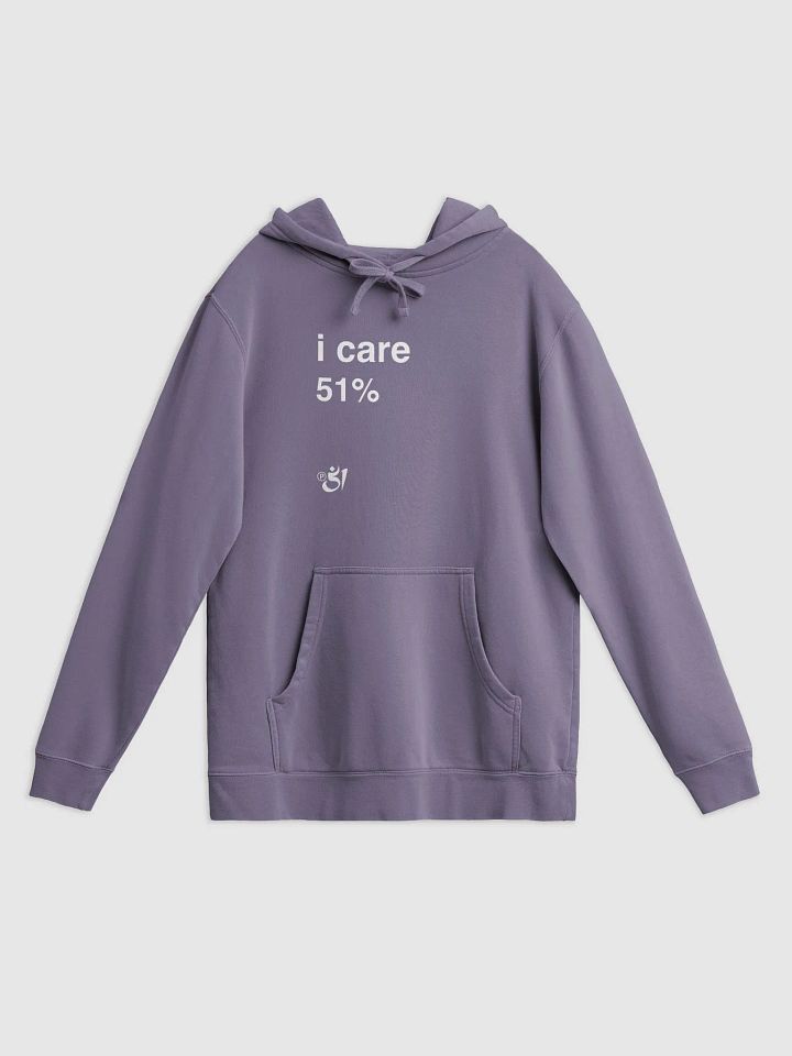 I care 51% hoodie product image (1)
